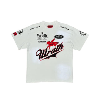 Wrathboy WRATH GOOD LUCK RACING TEE (NATURAL)