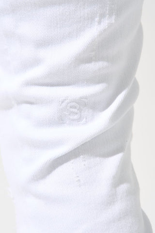 SERENEDE  Everest Peak Jeans (White)