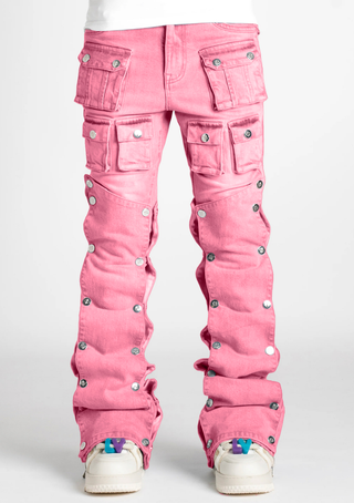 GUAPI French Rose Stacked Premium Denim (French Rose)