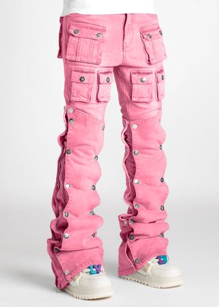 GUAPI French Rose Stacked Premium Denim (French Rose)