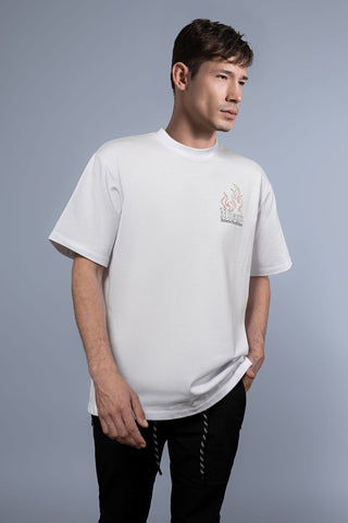 ROBERTO VINO Milano Fire T-shirt (WHITE)