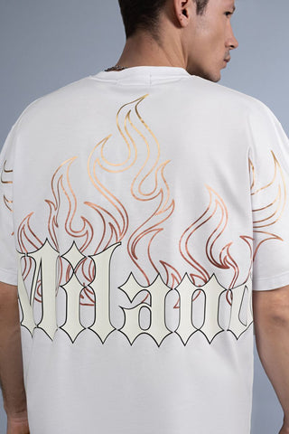 ROBERTO VINO Milano Fire T-shirt (WHITE)