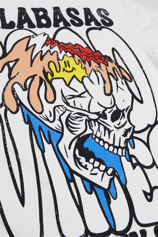 VALABASAS WEALTHY SPIRIT TEE (VINTAGE WASHED WHITE)