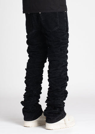 GUAPI All Black Super Stacked Denim V2 (Black)