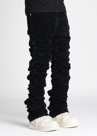 GUAPI All Black Super Stacked Denim V2 (Black)