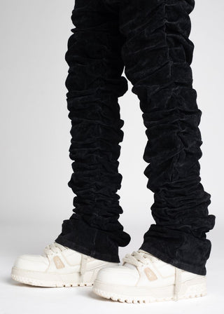 GUAPI All Black Super Stacked Denim V2 (Black)