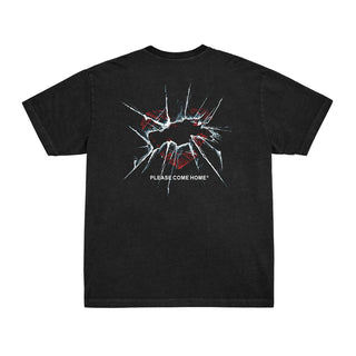 PLEASE COME HOME Heart Break Tee (Black)