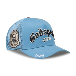 GODSPEED GS FOREVER TRUCKER HAT (BABY BLUE)