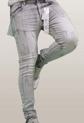 DZTR SUPER STRETCH DENIM SLIM FIT (GREY SERENE)