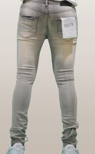 DZTR SUPER STRETCH DENIM SLIM FIT (GREY SPLASH)