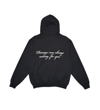 Wrathboy WRATH REVENGE COMING HOODIE ZIP (Black)