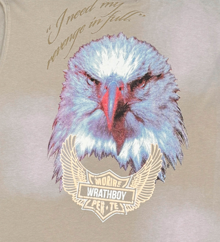 Wrathboy WB EAGLE CREW NECK TEE (TAUPE)