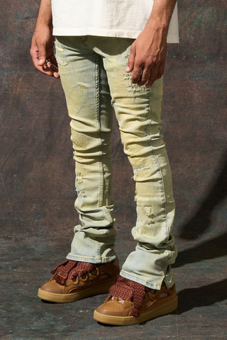 SERENEDE Tierra Stacked Jeans (EARTH)