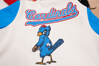 Pro Standard ST. LOUIS CARDINALS RETRO CLASSIC RIB WOOL VARSITY JACKET)