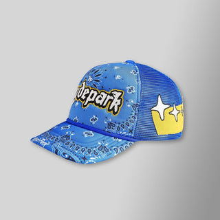 HYDE PARK HP Bandana Trucker Hat (Blue)