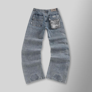 Hyde Park East Bandana Breakaway Denim (Blue)