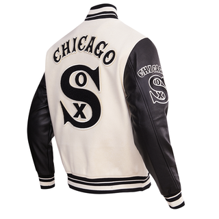 Pro Standard CHICAGO WHITE SOX RETRO CLASSIC RIB WOOL VARSITY JACKET