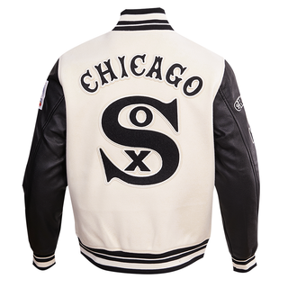 Pro Standard CHICAGO WHITE SOX RETRO CLASSIC RIB WOOL VARSITY JACKET