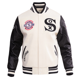 Pro Standard CHICAGO WHITE SOX RETRO CLASSIC RIB WOOL VARSITY JACKET