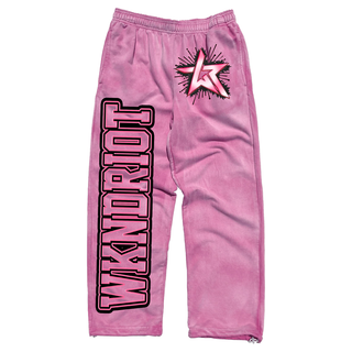 WKND RIOT UP THE SCORE SWEATS (PINK)