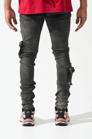 SERENEDE Current Cargo Jeans (grey)