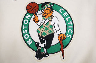 Pro Standard BOSTON CELTICS RETRO CLASSIC RIB WOOL VARSITY JACKET