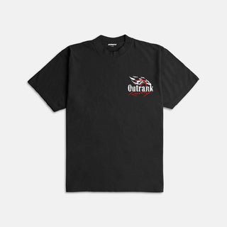 Outrnk All Gas Ultra Heavyweight T-shirt (Black)