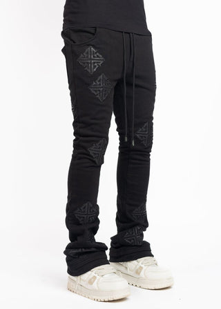 GUAPI Obsidian Black Icon Sweat Pants (Obsidian Black)