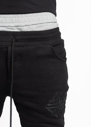 GUAPI Obsidian Black Icon Sweat Pants (Obsidian Black)