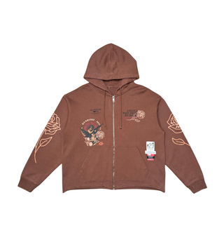 Gunzinii Angel Hoodie (Brown)