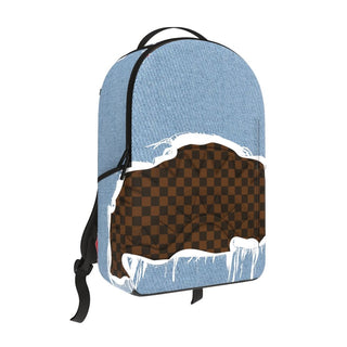 Sprayground DENIM SHARK BITE DLXSV BACKPACK