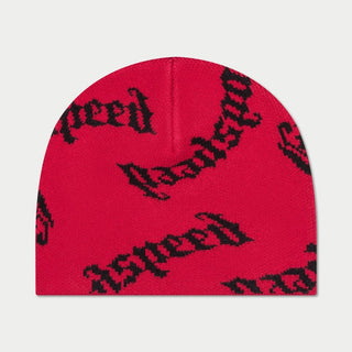 GODSPEED OG Logo Beanie Hat (Red)