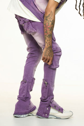 PHEELINGS JOURNEY TO GREATNESS FLARE STACK DENIM (LAVANDER)