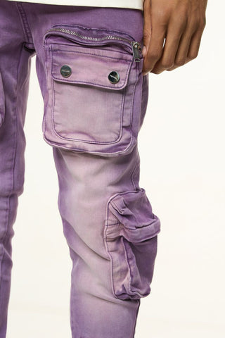 PHEELINGS JOURNEY TO GREATNESS FLARE STACK DENIM (LAVANDER)