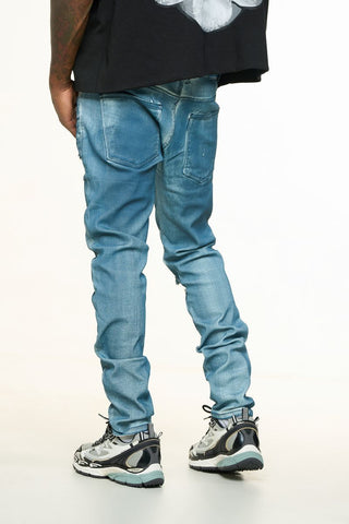 PHEELINGS WASHED AWAY SKINNY DENIM (INDIGO)