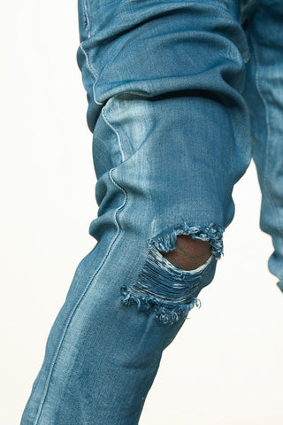 PHEELINGS WASHED AWAY SKINNY DENIM (INDIGO)