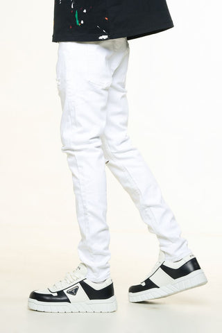 PHEELINGS BLANK SLATE SKINNY DENIM (PURE WHITE)