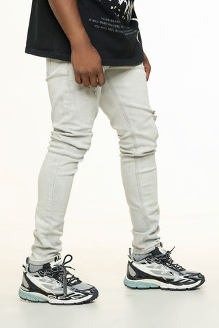 PHEELINGS FADED MEMORIES SKINNY DENIM (LIGHT GREY)