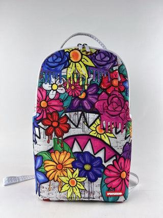Sprayground DRIPPY GRAFFITI FLORAL DLXR BACKPACK