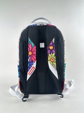 Sprayground DRIPPY GRAFFITI FLORAL DLXR BACKPACK