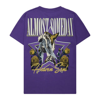 ALMOST SOMEDAY HEAVEN SET TEE (PURPLE)