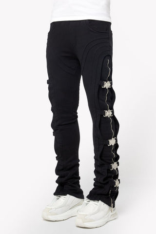 GUAPI Obsidian Black Premium Sweat Pants (Black)