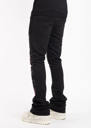 GUAPI Obsidian Black Sweat Pants V2 (Black)