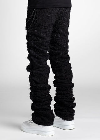 GUAPI All Black Super Stacked Denim (Black)