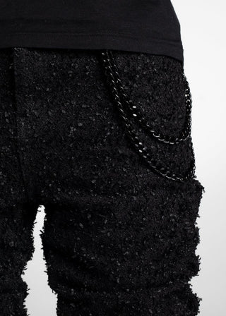 GUAPI All Black Super Stacked Denim (Black)