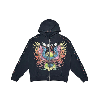 Gunzinii Eagle Hoodie (Black)