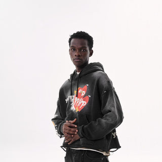 Hyde Park Easy Does It Hoodie (Black/Red)