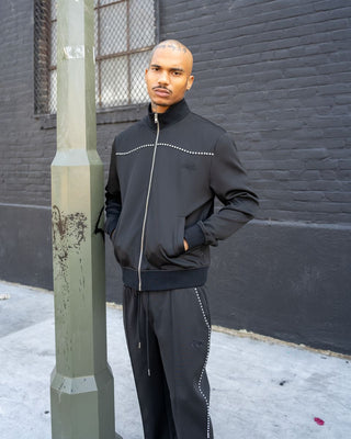 EPTM MARTINE TRACK JACKET & TRACK PANTS (Black)