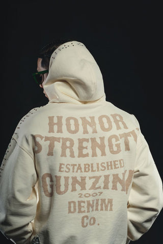 Gunzinii Eagle Hoodie (Off White)