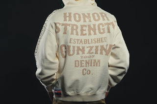 Gunzinii Eagle Hoodie (Off White)